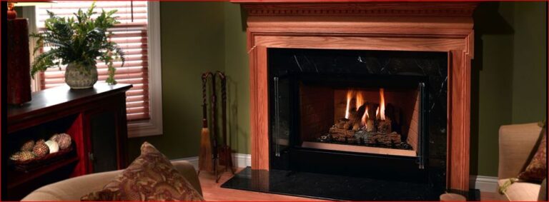 Birmingham Wood-Burning Fireplace